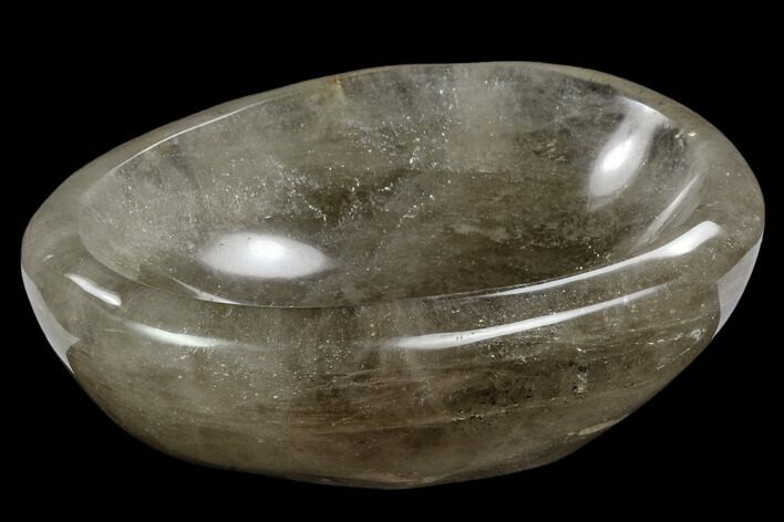 Polished Smoky Quartz Bowl - Madagascar #120161